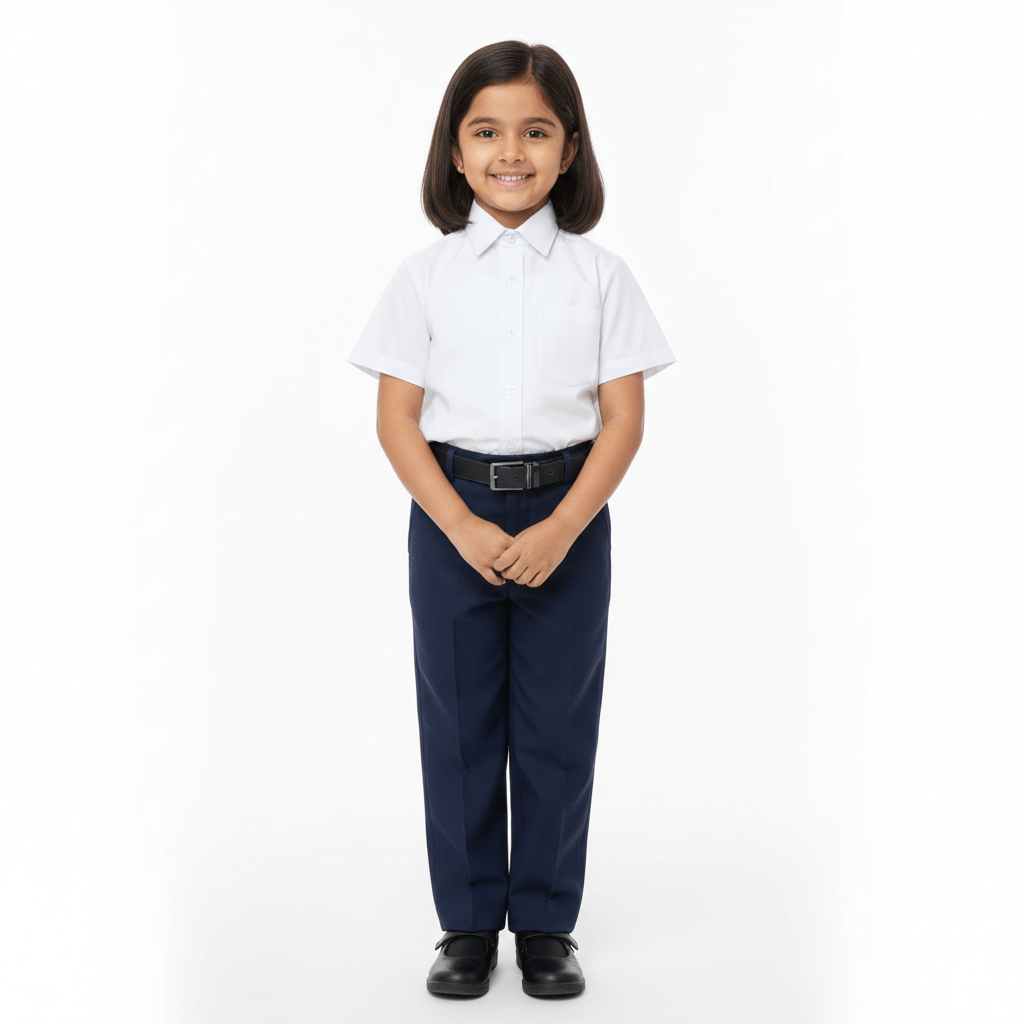 Junior Girls School Uniform Pant